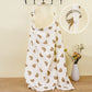 Muslin Nursing Cover for Baby Breastfeeding, Breathable 100% Cotton Breastfeeding Cover with Rigid Hoop for Mother Nursing Apron