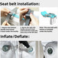 Portable Toddler Inflatable Travel Bed – Airplane & Car Seat Extender Mattress