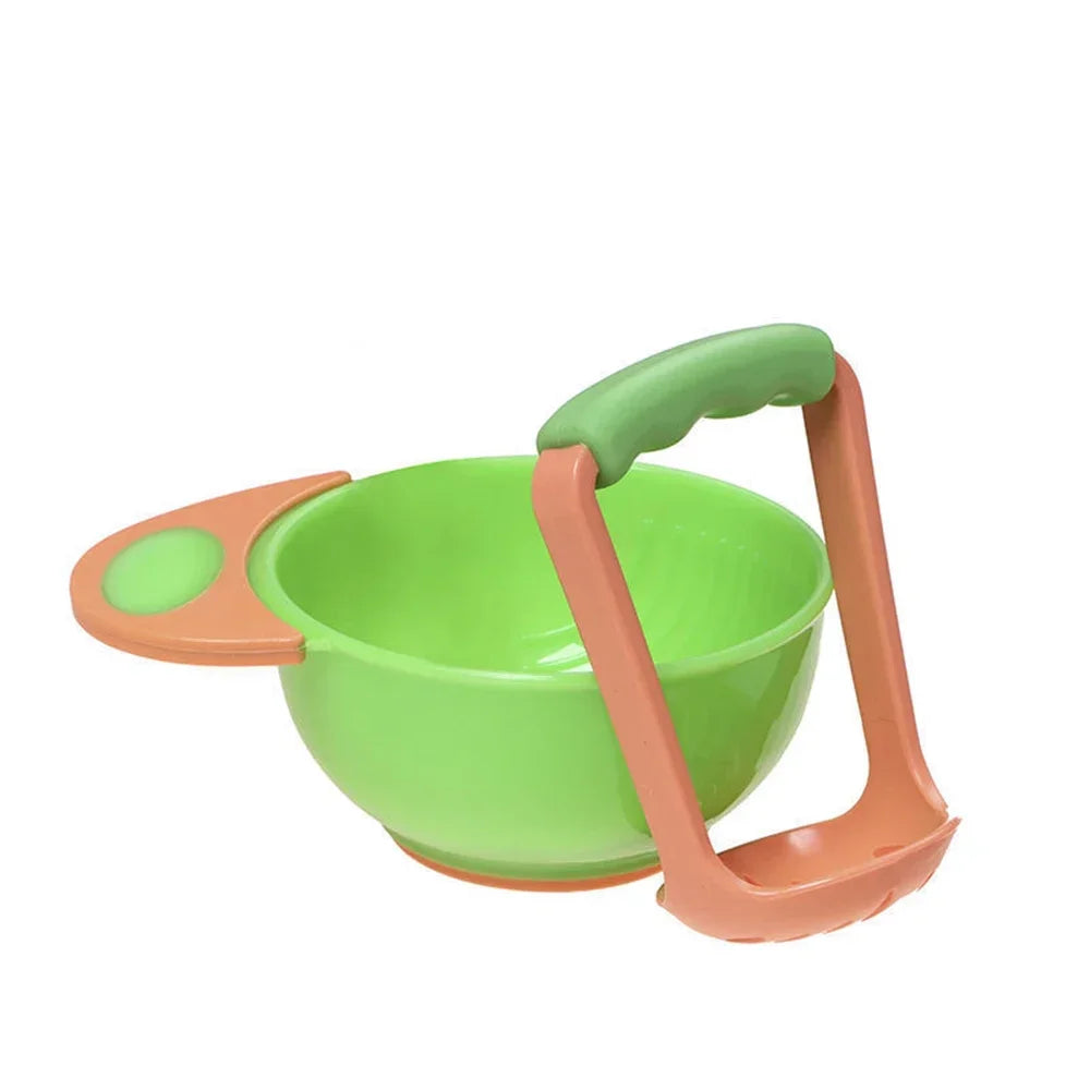 Bowl Set Food Mash and Serve 2pcs Masher Bowl Food Mill Bowl Portable Food Masher Maker for Baby Food