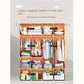 Home Bedroom Furniture Folding Wardrobe Clothes Cabinets Simple Dressers Cube Storage Locker Baby Closet Plastic Collapsible