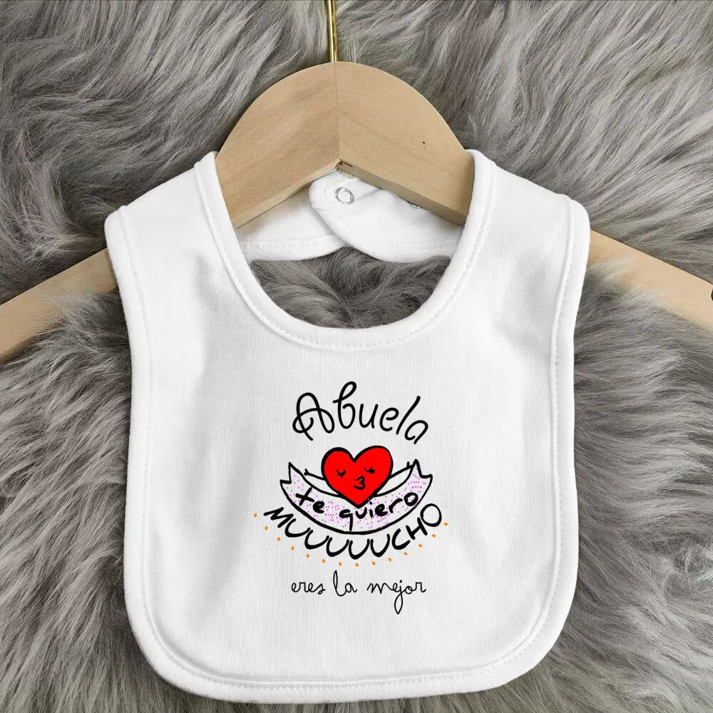 Baby BibsThe Best Grandfather In The World Print Infant Bib Newbron Shower Gift Baby Burp Cloths Kids Feeding Bibs Kid Cute Bib