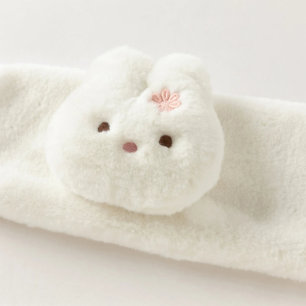 Dave Bella Girls Scarf Winter Baby Plush Thicken Scarves Rabbit Neck Collar Warmer Stuff Children Elegant Neckerchief DB4254345
