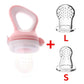 Sucette d'alimentation pour bébé avec tétine à fruits – Sucette de dentition en silicone sans BPA