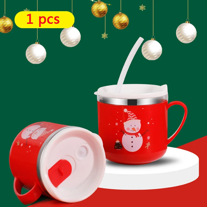 Kids Straw Drinking Cup | 250ML Steel, Anti-Drop & Safe for Toddlers