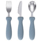 Infant Feeding Set – Silicone Plate, Spoon & Fork