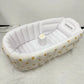 Ins style new portable baby bath tub newborn bath tub foldable children's inflatable swimming pool