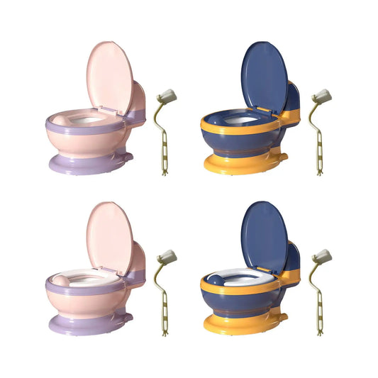 Toilet Training Potty – Compact with Brush & Wipes