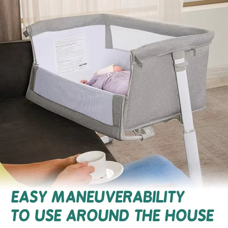 USA European Hottest Baby Bassinet Wholesale Baby Cot Bed Stock Customized Baby Crib Bed
