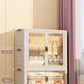 Baby’s Bedroom Closets Wardrobe Clothes Folding Bins Transparent Visual Cabinets Stable Load-bearing Clothes Organizer Rack