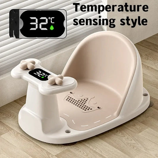 Newborn & Toddler Bath Seat – Growth-Friendly Shower Stand