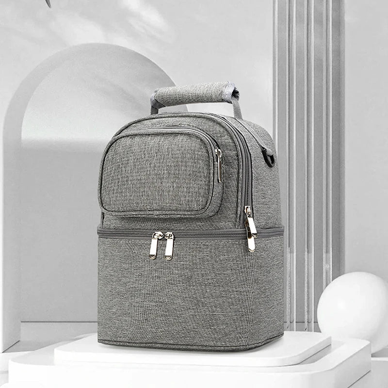 Insulation Bag for Breast Pump Storage, Feeding Bottle Backpack