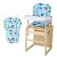 Baby Kids Highchair Cushion Pad Mat Booster Seats Cushion Pad Mat Feeding Chair Cushi on Pad Stroller Cushion Mat Cotton Fabric