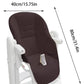 Baby High Chair Cover PU Leather Highchair Cover Cushion Protector Comfortable Seat Cushion Baby Accessories Machine Washable