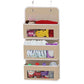 Wall-Mounted Underwear Storage Box Baby Bed Doll Toy Hanging Bag Children's Plaything Organizer Door Ba Storage Pouch