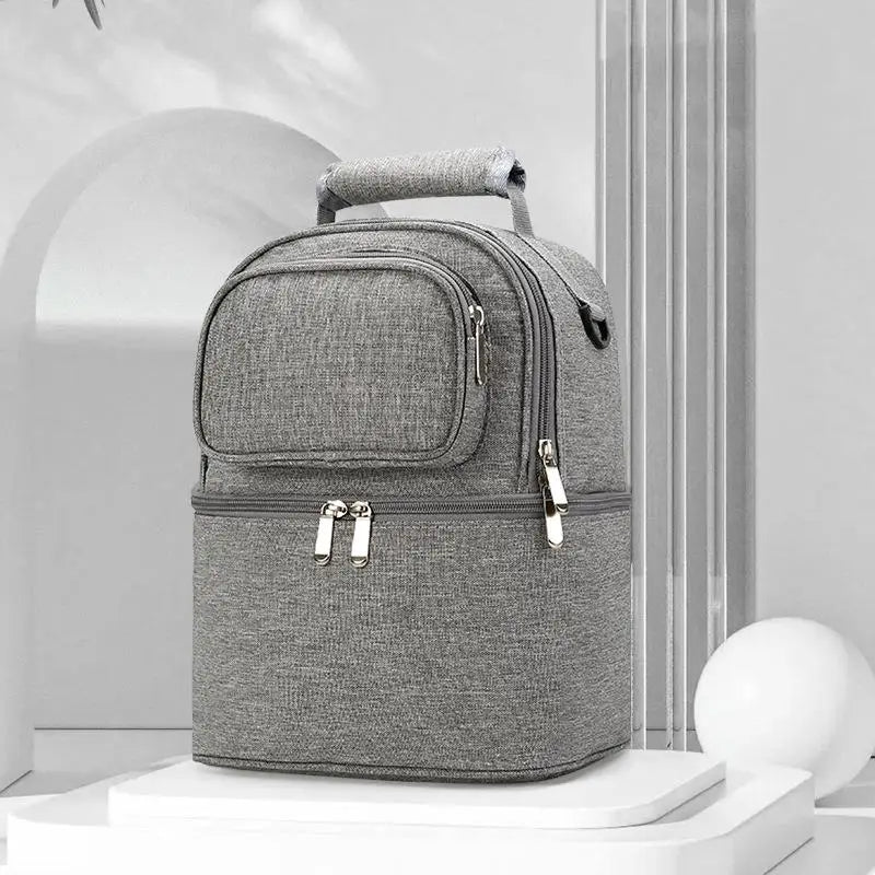 Maternity Cooler Double Layer Insulation Breast Pump Maternity Backpack