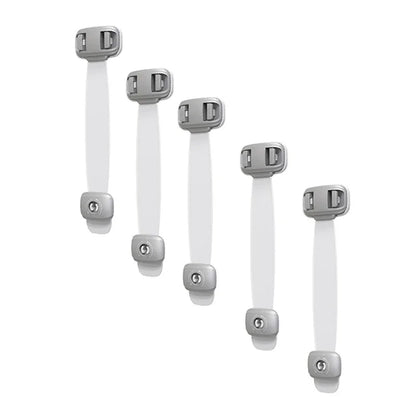 5/10 Pcs/lot Baby Safety Drawer Door Lock Anti-Pinch Cabinet Refrigerator Safety Buckle Plastic Multi-Function Child Protection