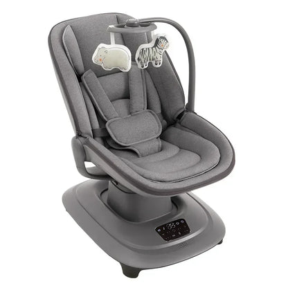 Electric Baby Soothing Chair Luxury Baby Rocking Chair  Connectable To APP  360° Rotating Baby Rocking Chair Adjustable Backrest