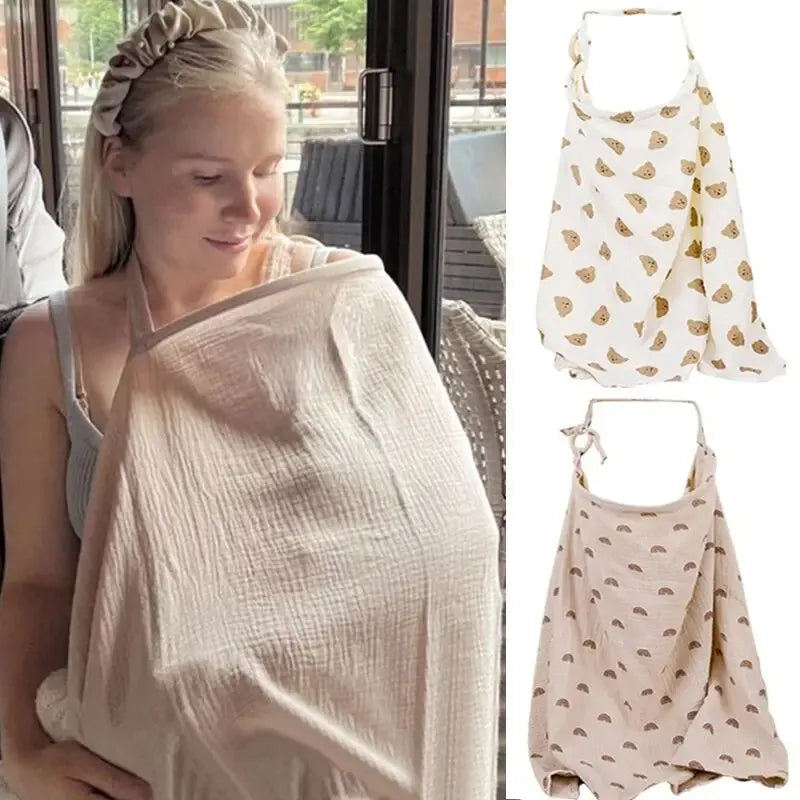 Outdoor Privacy Cover Mother Nursing Cloth Baby Feeding Nursing Covers Breathable Breastfeeding Cover Adjustable Nursing Apron