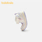 Balabala Baby Walking Shoes Baby Boys Girls High-top Board Shoes Plus Velvet 2024 New Winter Shoes Baby Shoes Kids Shoes