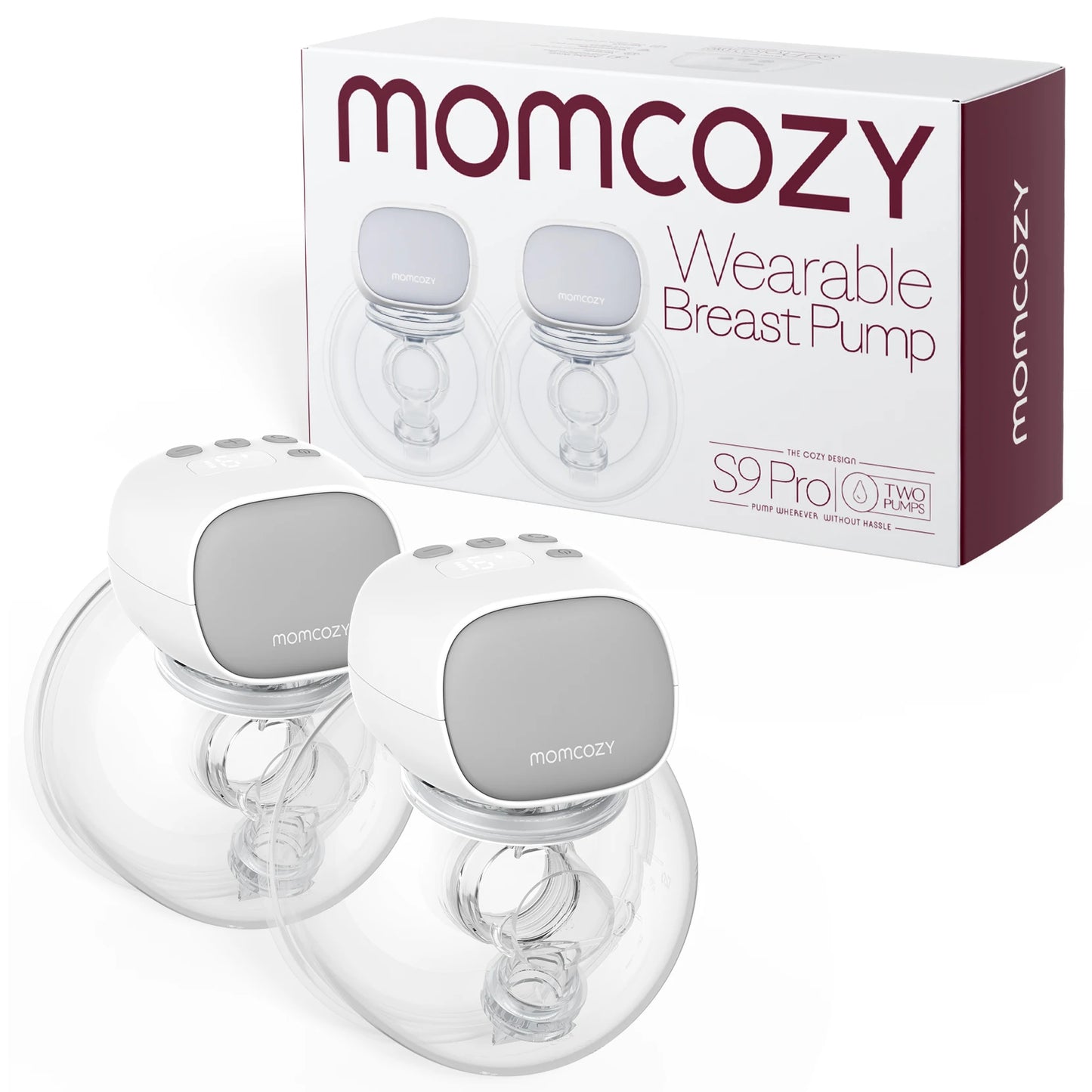 Momcozy Hands-Free Breast Pump S9 Pro, Wearable Double Breast Pump