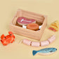 Wooden Dessert & Food Playset – Montessori Fun!