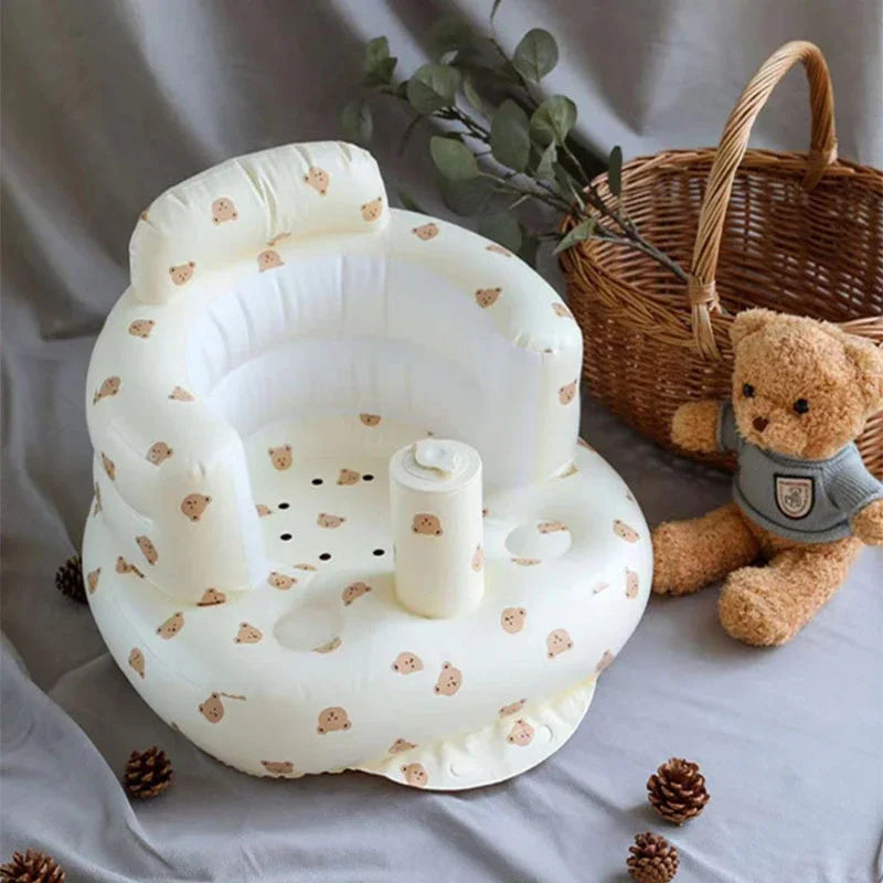 Baby Inflatable Sofa – Portable Multi-Use Bath & Sitting Chair