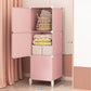 Modular Minimalist Wardrobe Space Saving Fabric Display Nordic Modern Wardrobe Living Room Baby Plastic Ropero Salon Furniture