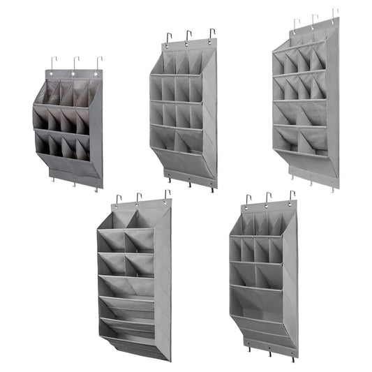 Hanging Shoe Organizer for Door Resuable for Kids Adults Deep Pockets Door Shoe Rack for Towels Toys Hats Clothing Baby Items