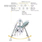 EN16232 | One click foldable electric swing chair combined with high chair for babies & kids