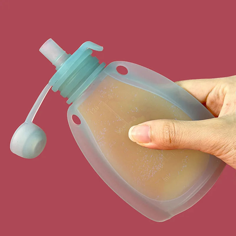 Reusable Silicone Breast Milk Storage Bags – Leakproof Freezer Containers