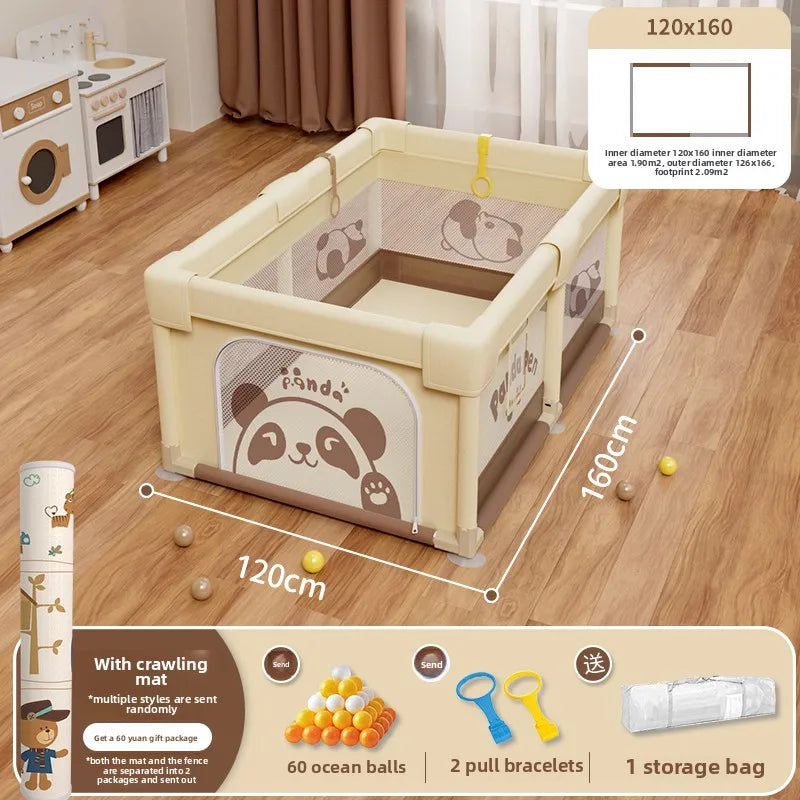 Non-Toxic Baby Playpen with Crawling Mat