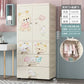 Luxury Wardrobe Clothes Closet Baby Cupboard Sliding Door Wardrobe Bathroom Cabinets Armario Organizador Bedroom Furniture