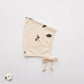 Floral Retro Baby Beanie Hat for Spring Summer Photos