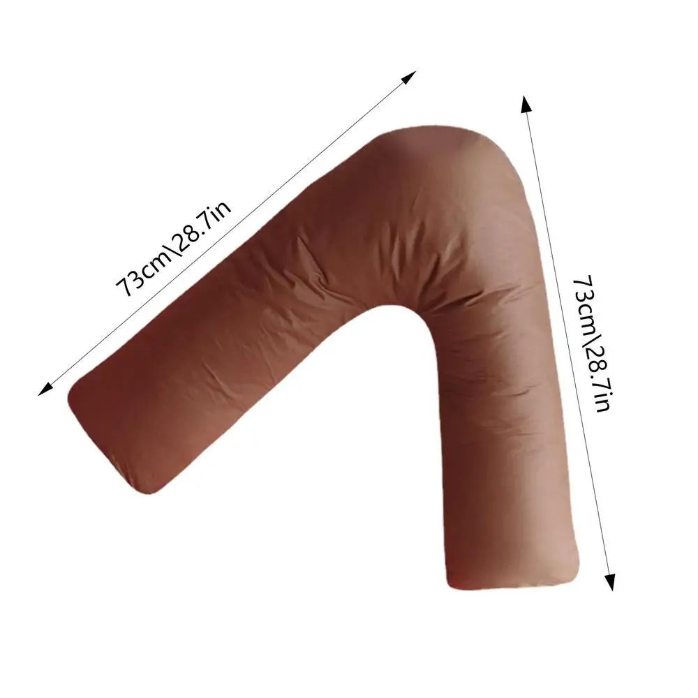 V Shaped Maternity Pillows For Sleeping Soft Body Pillow Removable Soft Pillow Nursery Must Haves For Pregnant Mom Essentials