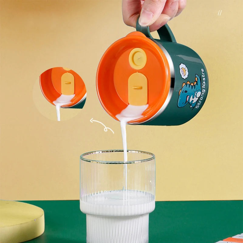 Kids Straw Drinking Cup | 250ML Steel, Anti-Drop & Safe for Toddlers