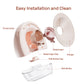 NCVI Wearable Breast Pump, Hands Free, Painless Ultra Quiet Rechargeable Battery