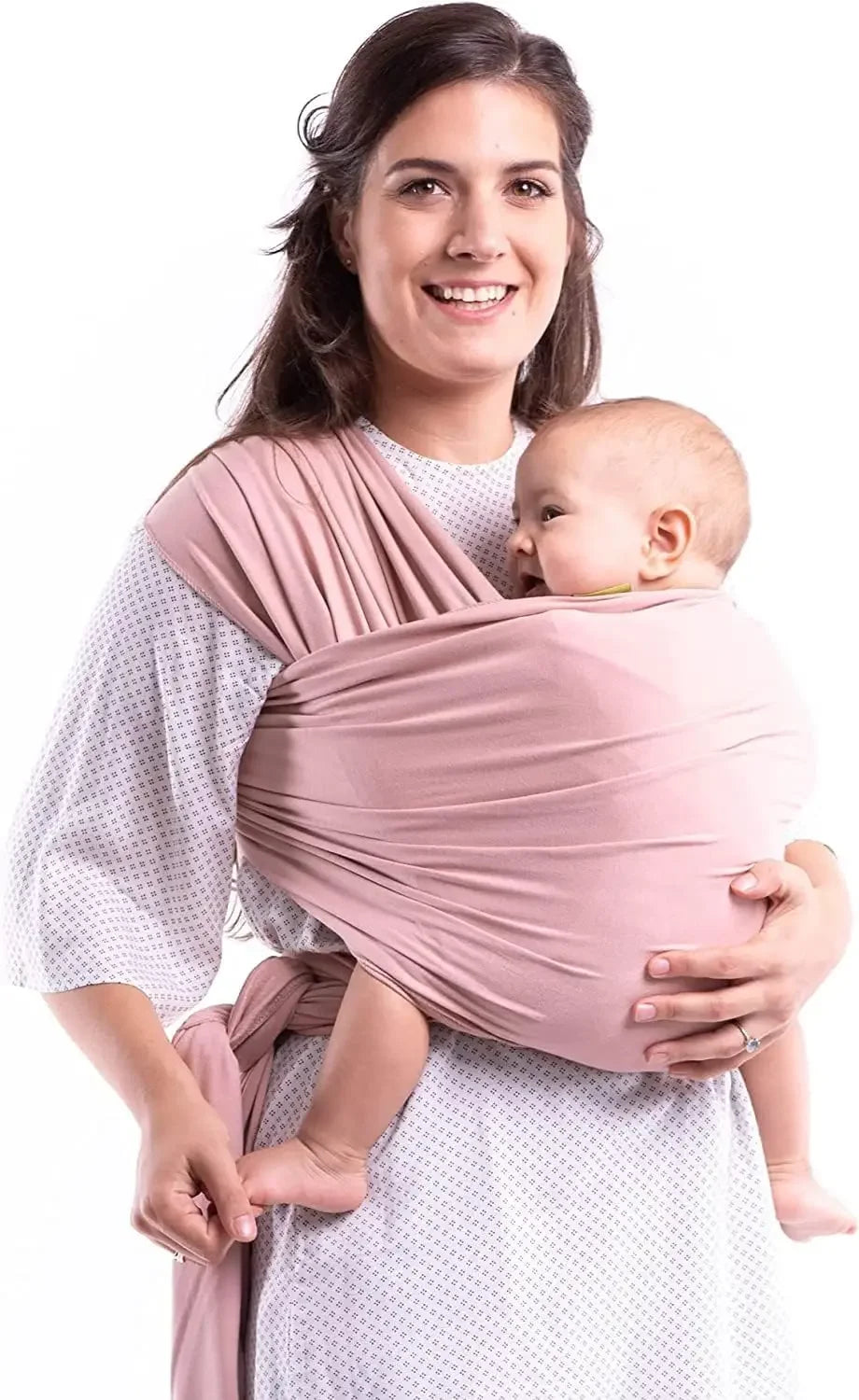 Aby Carrier Ergonomic, Comfortable, Lightweight, Adjustable Neck Support, Breathable Mesh Unisex Baby Carrier Wrap Baby Sling
