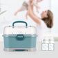 Baby Milk Bottle Storage Organizer Removable Portable Dust Proof Baby Bottle Rack Large Capacity Space Saving Boxes For Nursery