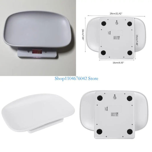 5asd Digital Scale Electronic Weighing Scale for Measure Baby Cats Puppy Dogs Weighing Accurately 1g-10kg oz Stable