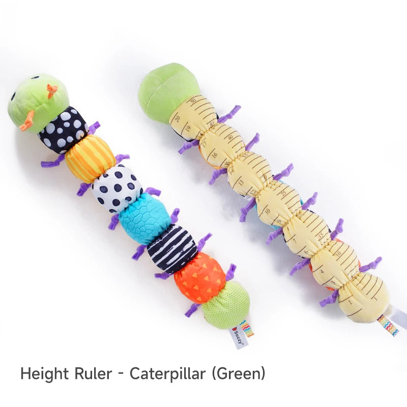 Cartoon Animal Crocodile Musical Caterpillar Toys Soft Plush Chameleon Educational Interactive Toys Newborn Sleep Accompany Toys