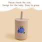 Toddler Feeding Bottle – Silicone Straw Cup for Kids