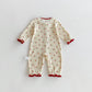 Cute Cherry Romper for Baby Girls