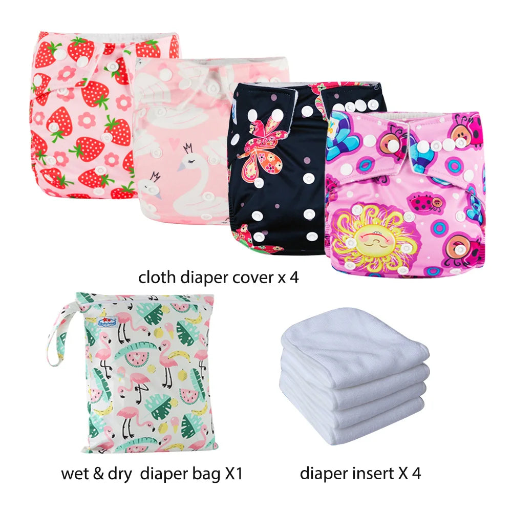 Babyland Waterproof Cloth Diaper Kit