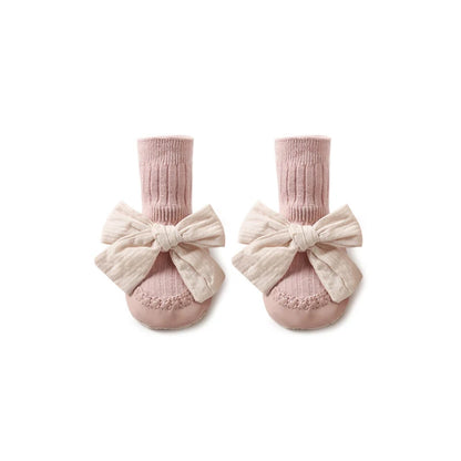 Chaussettes antidérapantes à nœud pour bébé MILANCEL