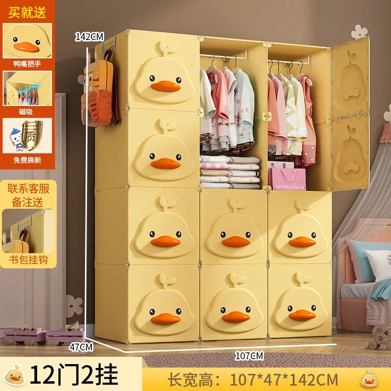 Kids Cube Closet Jewelry Fabric Placard Plastic Partitions Cupboard Walk In Wardrobe Cabinet Guarda Roupa Furniture For Room