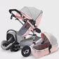 Hot 2025 Baby Stroller – Foldable, High View & Travel