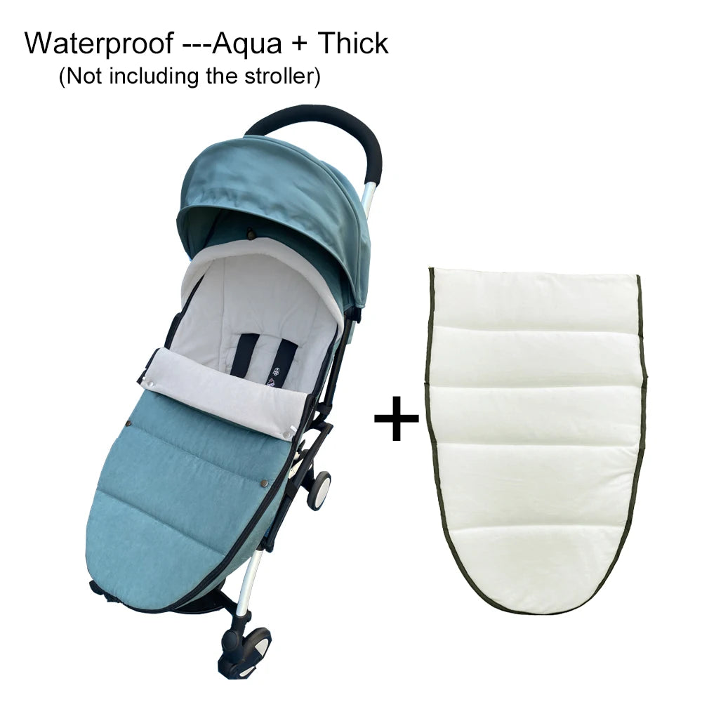 Universal Pushchairs Footmuff, Stroller Accessory Compatible with Babyzen YOYO, YOYO2 & YOYO3 strollers - Soft Lining & Fabric
