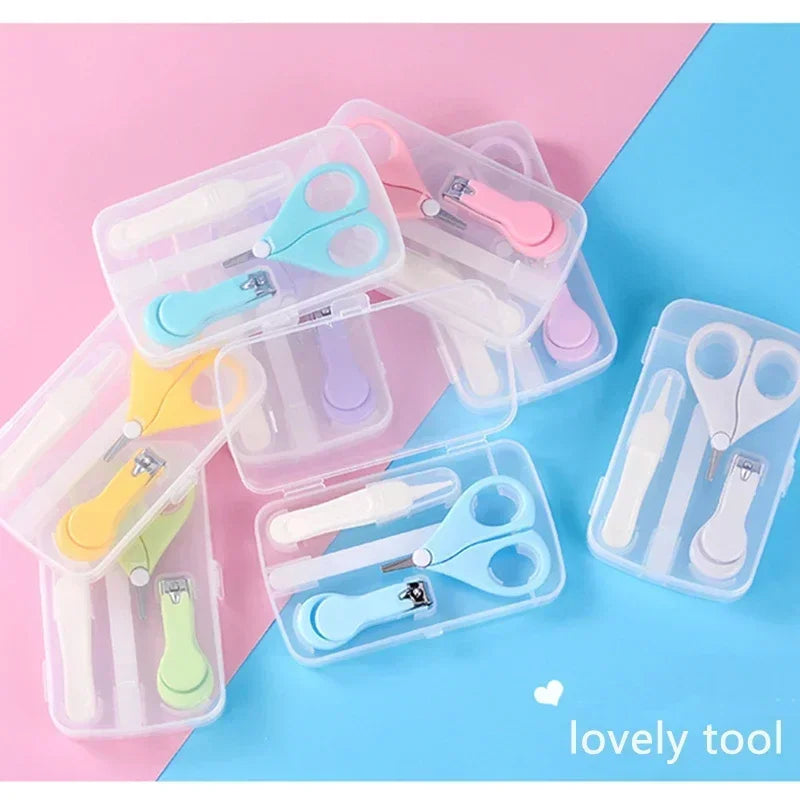 Baby Care Nail Newborn Cleaning Tools Baby Health Hygiene Kit Grooming And Health Care Groups Cutter Scissors Suit