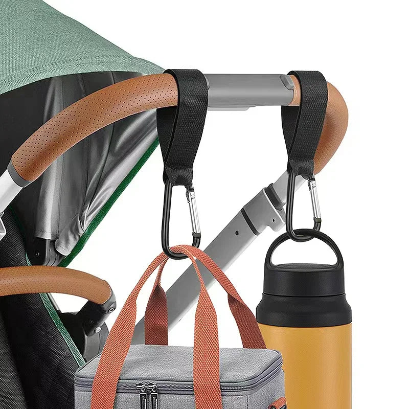 1–10PCS Multifunctional Baby Stroller Hooks – Organizer Clips
