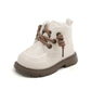 Baby Girls Winter Boots Patent Leather 0 To 3 Years Old Toddler Fur Boots Boy Botas Bebe Warm Newborn Children Snow Boots I09124